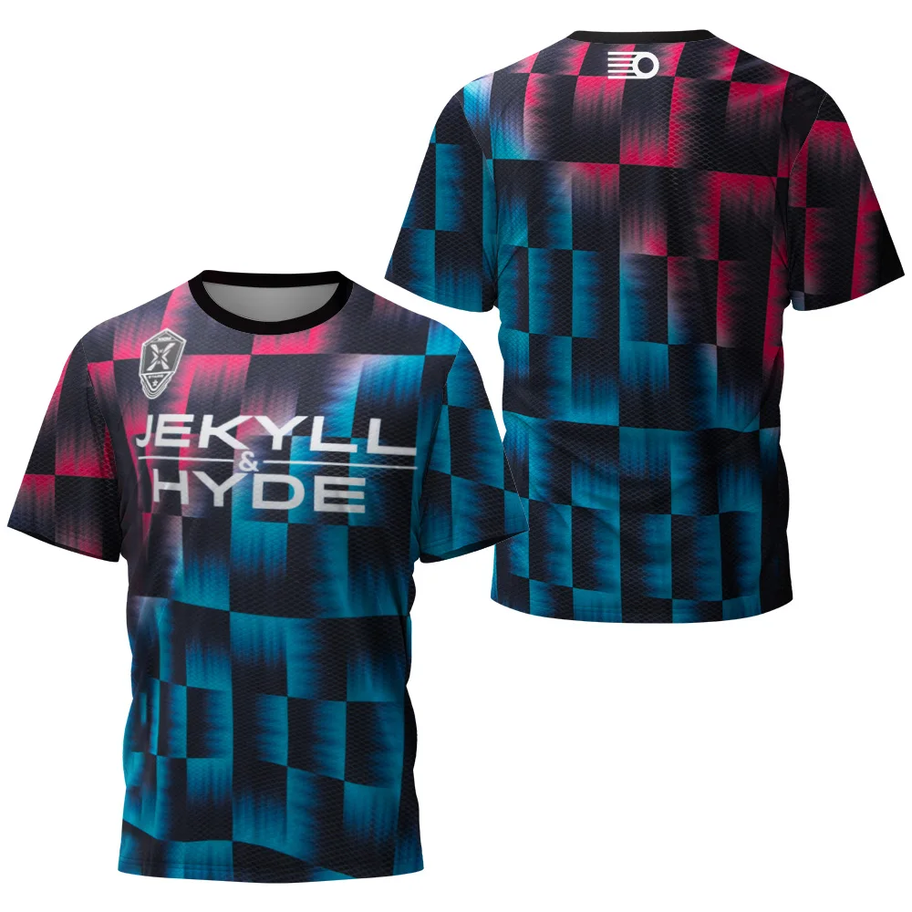 Badminton Center - T-shirt da tennis tavolo da uomo