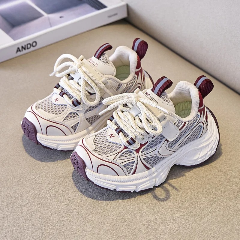 Badminton Junior - Scarpe da ginnastica chunky per bambini