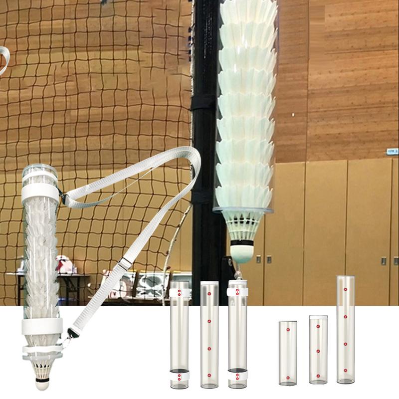 Badminton Shuttlecock - Volani Tubo di stoccaggio Porta palline