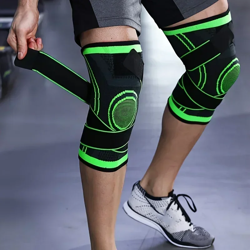 Knee Brace Badminton - 1 Pezzo Ginocchiera Sportiva Regolabile per