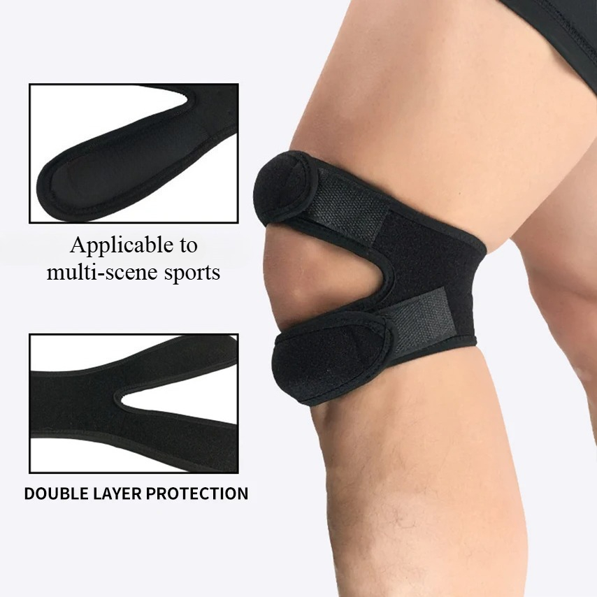 Manicotto di supporto per gino - Knee Brace Badminton recensione e prezzo