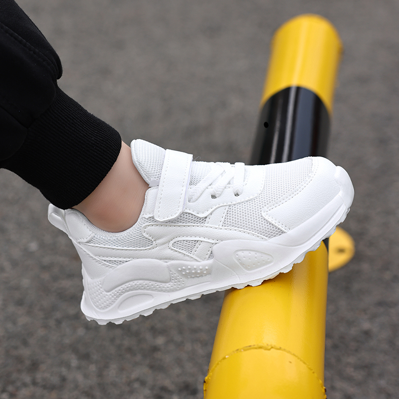 Scarpe casual in pelle bianca  - Badminton Junior recensione e prezzo